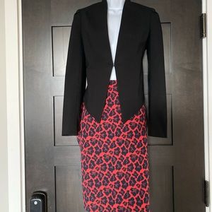 Animal print skirt